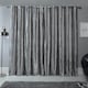 image 3 of OHS Luxury Soft Crushed Velvet Lined Eyelet Curtains, 46x54" - Silver