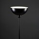 image 4 of ValueLights Matte Black Uplighter Floor Lamp Bowl Shaped Shade | Black