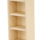 image 6 of 6 Tier Beech Wooden CD DVD Game Book Shelf Storage Tower Rack - Fits 102 CDs