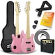 image 6 of 3rd Avenue Junior Electric Guitar Pack with Mini Amp Blue | Camo
