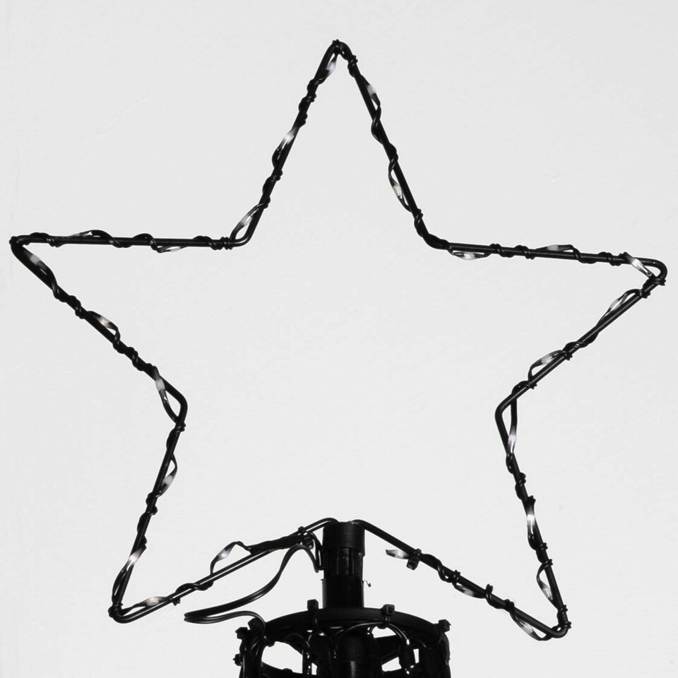 image 1 of 4m (13ft) Light up Christmas Pyramid Cone Tree with 1374 Multi-Action White & Warm White LEDs