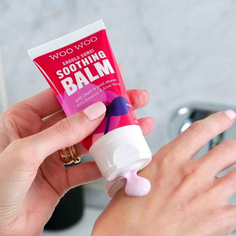 image 1 of Dreams come WOO: Cranberry Soothing Balm, Gentle Wash & Hair Removal