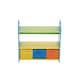 image 4 of Colourful Childrens Toy Storage Crayon Unit Shelves with 3 Drawers