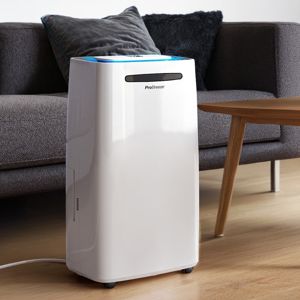 image 1 of Pro Breeze 20L Compressor Dehumidifier with WIFI /White
