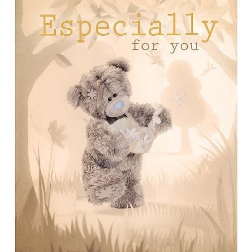 image 1 of Especially For You Me To You Bear Card