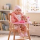 image 8 of BiBi Doll 18" Peach Baby Doll Girl With Sounds & Dummy