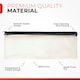 image 2 of Janrax 13x5" Red Zip Clear Exam Pencil Case