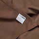image 7 of Homescapes Cotton Rajput Ribbed Chocolate Throw - 255 x 360 cm Brown