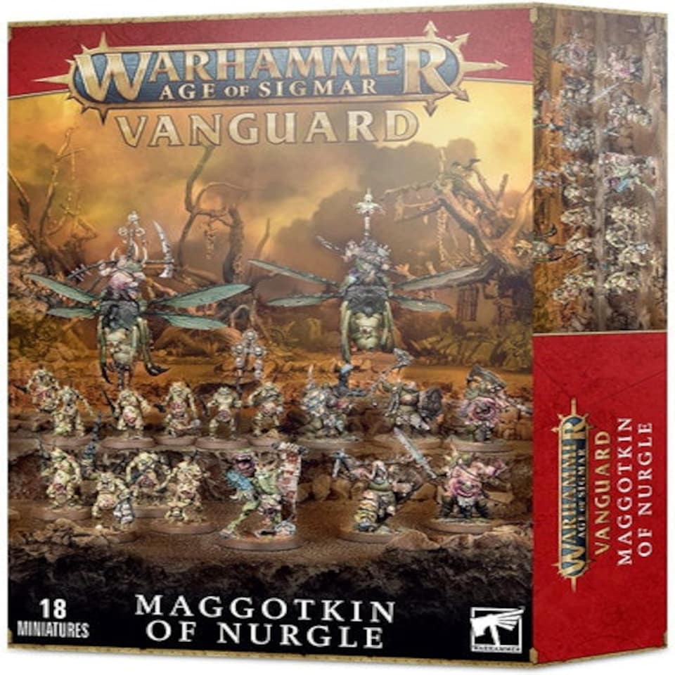 image 1 of Games Workshop Warhammer Age of Sigmar Vanguard: Maggotkin Of Nurgle
