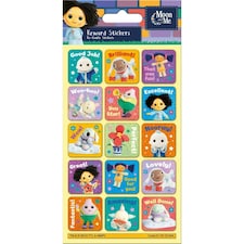 Moon And Me Reusable Sparkle Reward Stickers - Multicoloured - One Size