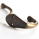 image 3 of Hammer & Tongs Narrow Hat & Coat Hook - W30mm x H140mm - Brass