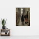 image 4 of Narrow Street in Venice John Singer Sargent Huge Wall Art Poster Print 24X32"