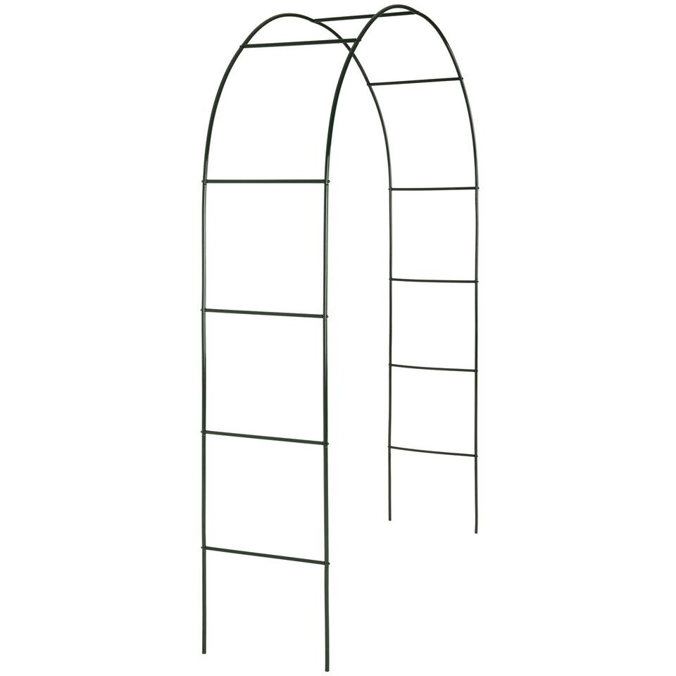 image 1 of Garden Arch - steel rose arch, 140 x 40 x 240 cm