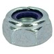 image 8 of M10 x 1.5mm Nyloc Nut Fastener Hexagonal Metric Nuts Grade 8 Zinc Plated 10pk