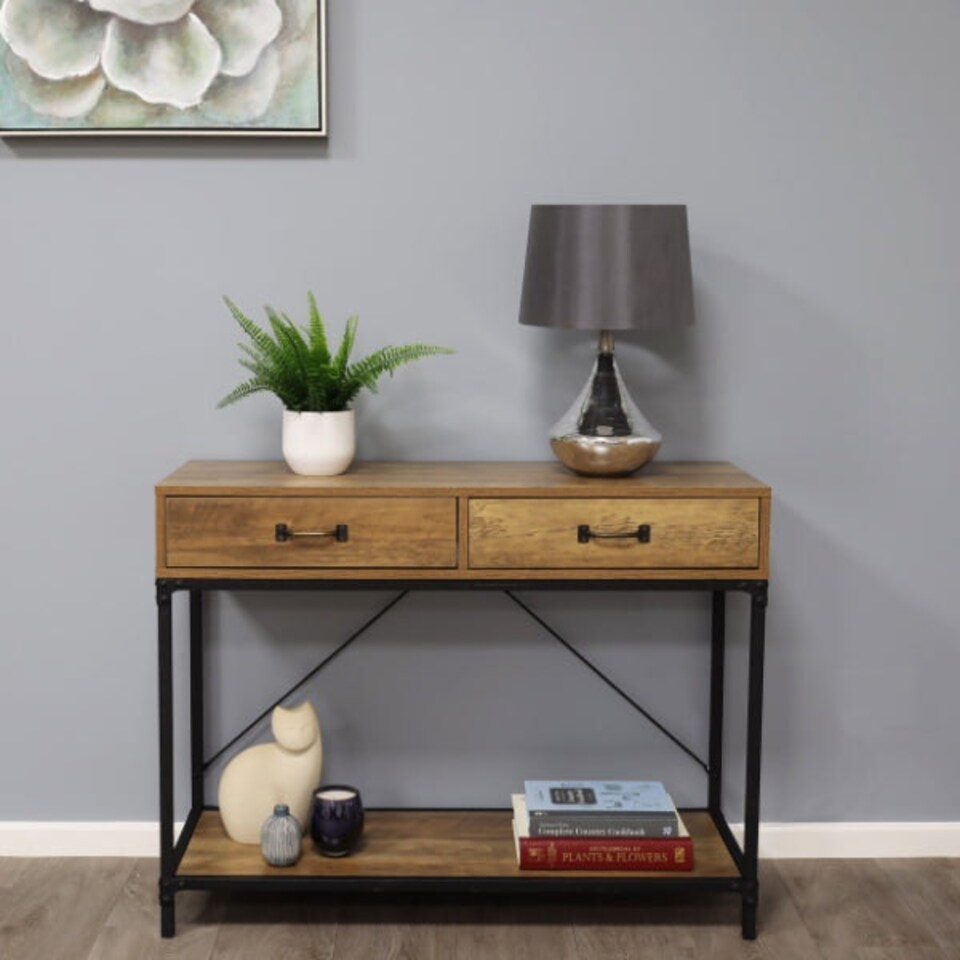 image 1 of Willis Satin Nickel Glass Table Lamp Grey