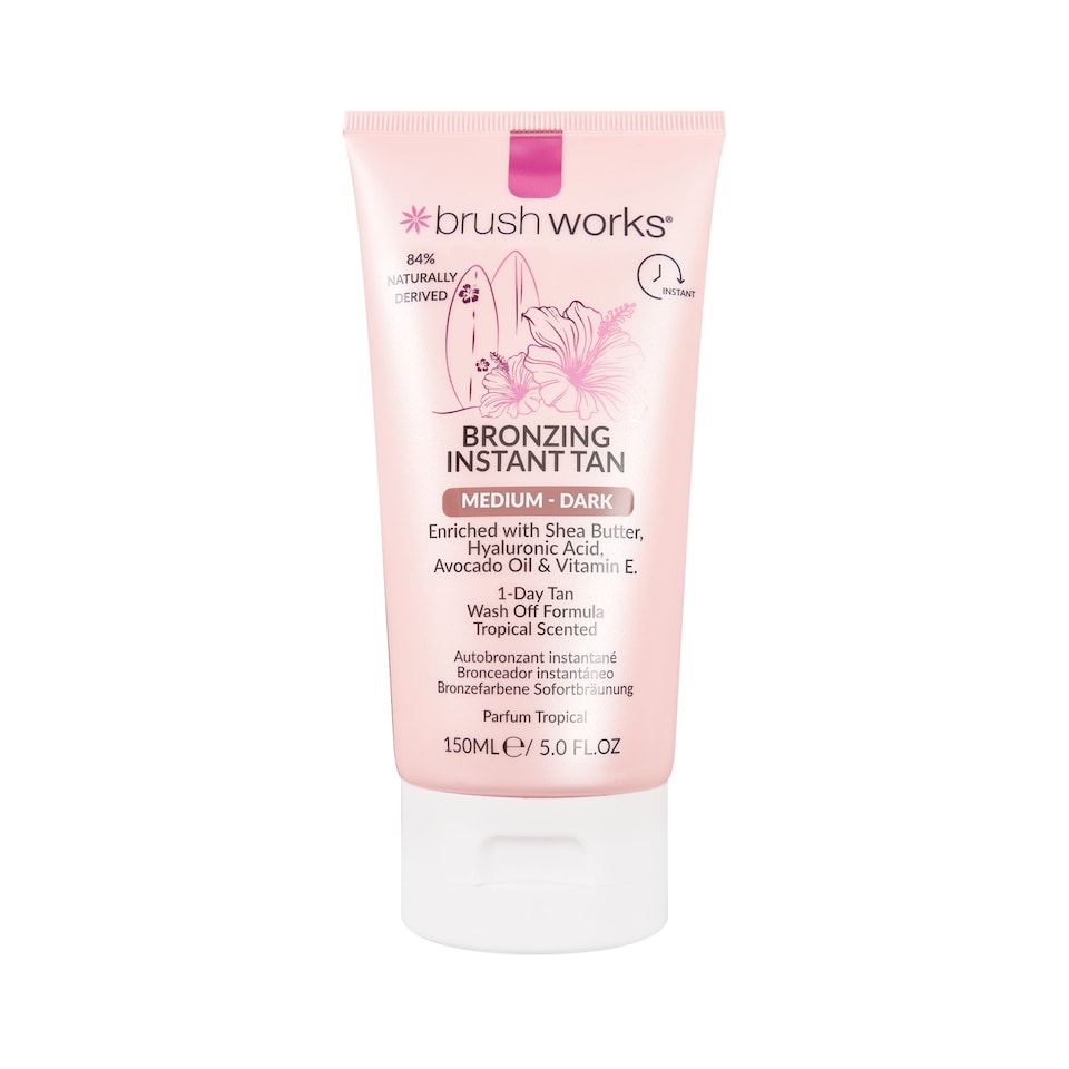image 1 of Brushworks Bronzing Instant Tan - Medium/ Dark - 150ml