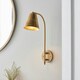 image 4 of Radha Task Wall Lamp Antique Solid Brass