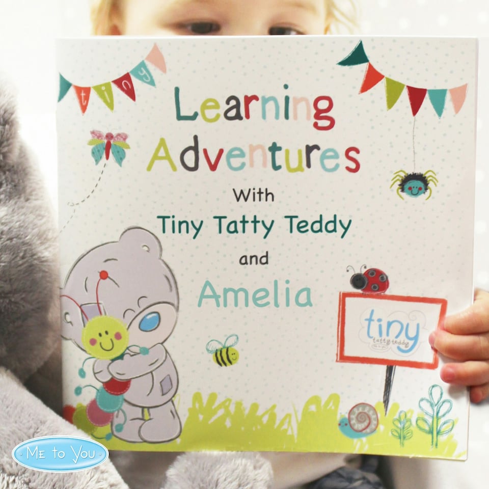 image 1 of Personalised Tiny Tatty Teddy Learning Adventure Book