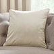 image 1 of Laurence Llewelyn-Bowen Montrose Filled Cushion Ivory