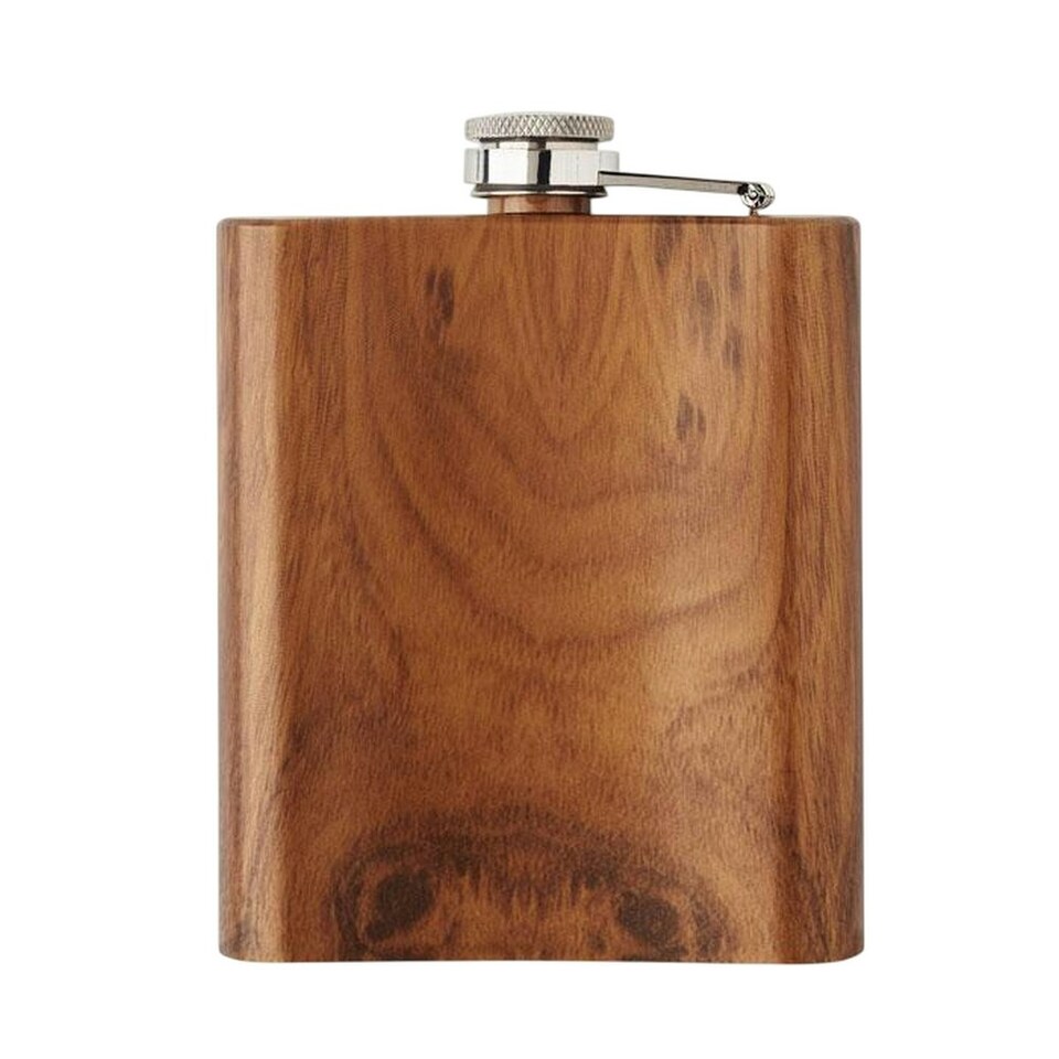 image 1 of MidOcean Namib 190ml Hip Flask - Brown - One Size Brown