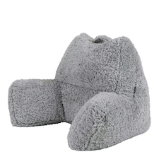icon Teddy Bear Cuddle Cushion Grey Reading Support Pillow Grey | One Size