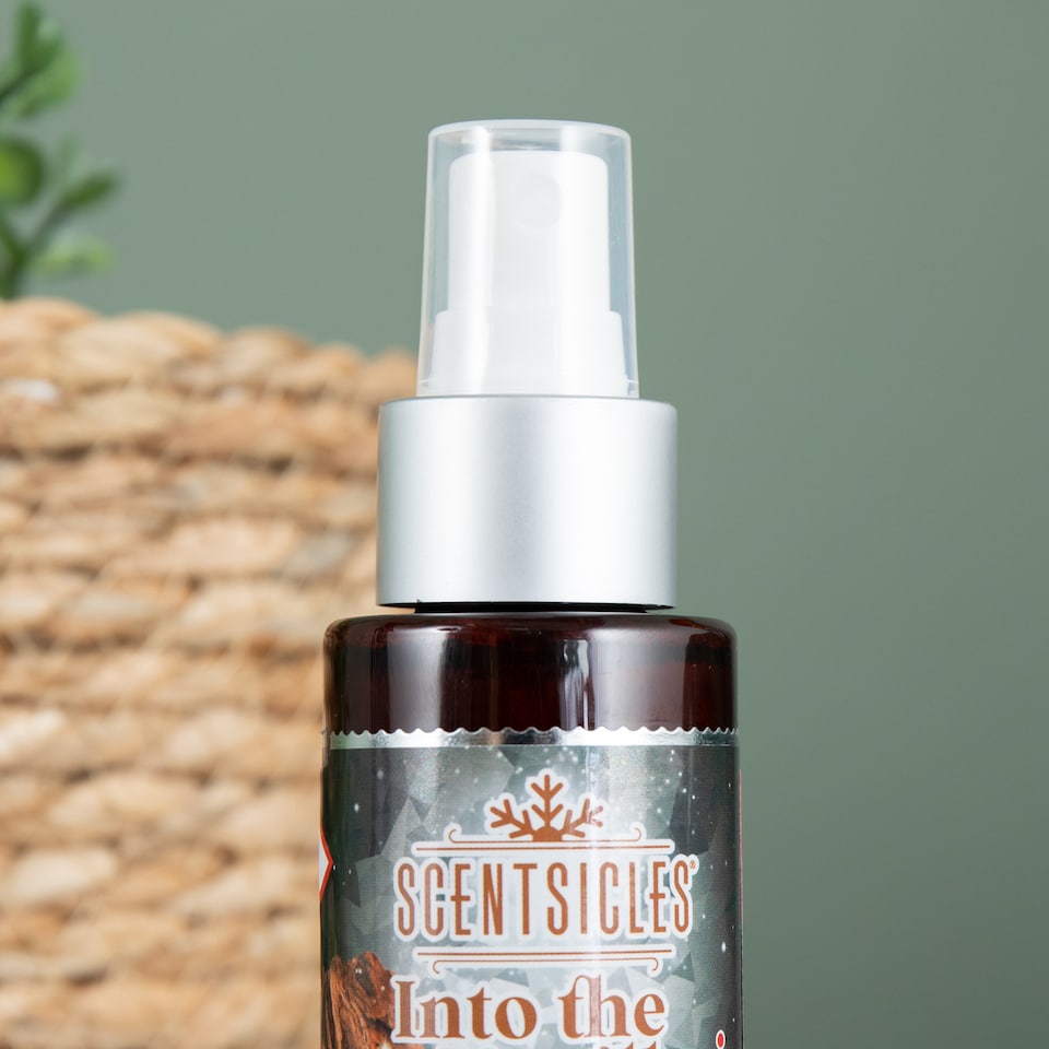 image 1 of 114ml Vanilla Woods Scentsicles Christmas Decoration Spray Mist