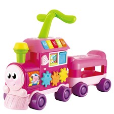 Winfun Walker Ride-On Learning Train (Pink)