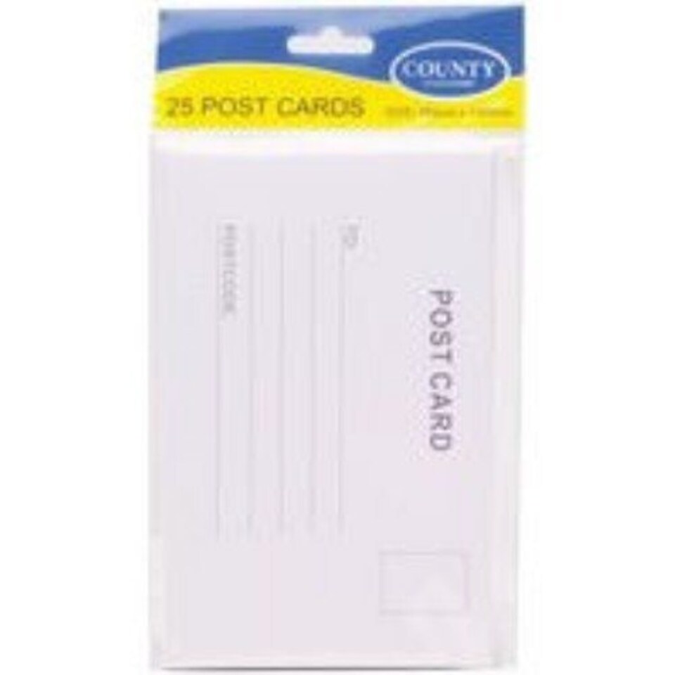 image 1 of County White Postcards C230 Pk25