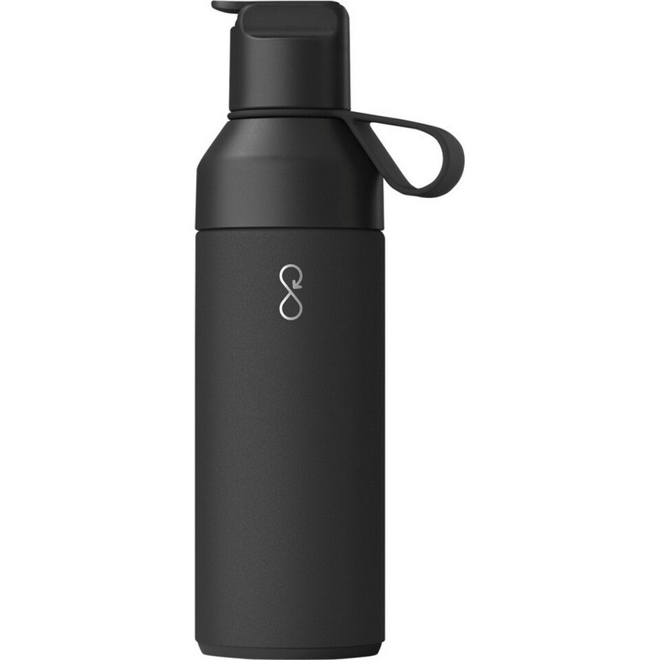 Ocean Bottle Go 500ml Water Bottle - Obsidian Black - One Size