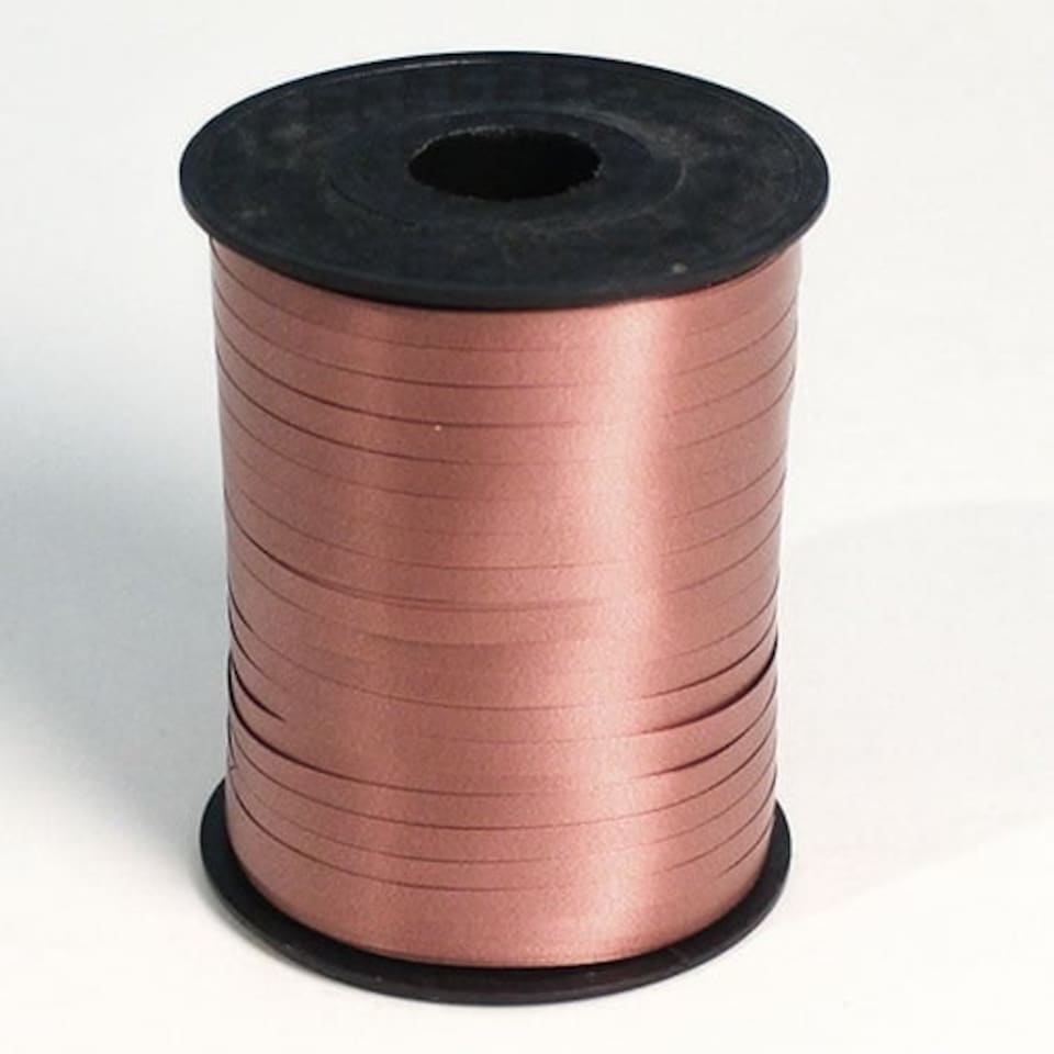 Brown Burgundy Curling Ribbon 500yds / 457m