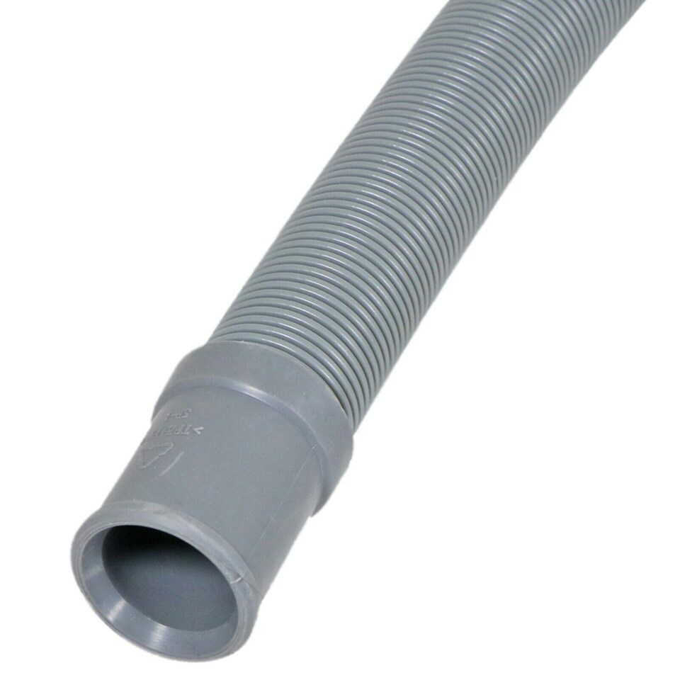 image 1 of SPARES2GO Universal Straight Drain Hose Pipe for Dishwasher Washing Machine (21mm)