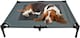 image 3 of Actiaspet Elevated Dog Bed Oxford Mesh Pet Cot Indoor or Outdoor (Grey, Large)