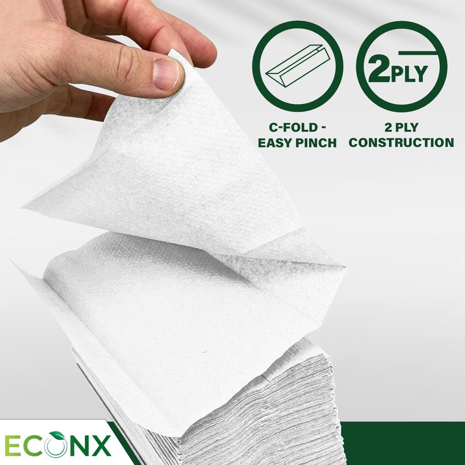 image 1 of ECONX 2-Ply Soft Facial Tissues 36 Boxes of 100 Sheets Per Box Soft and Luxurious Face Tissues
