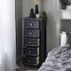 image 4 of Premium Solace 5 Drawer Tall Chest - Anthracite