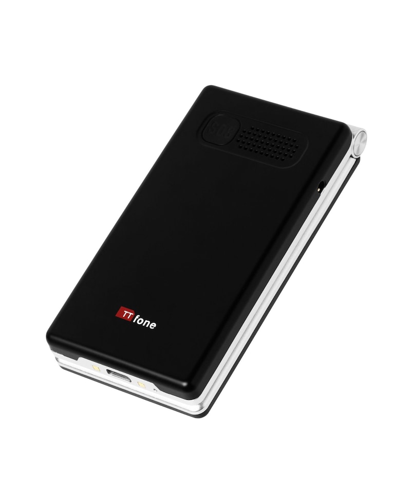 image 1 of TTfone TT990 4G Flip Phone with Android 14 (De-Googled)  - EE Pay as you go