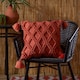 image 1 of Drift Alda Outdoor Cushion Cover Terracotta