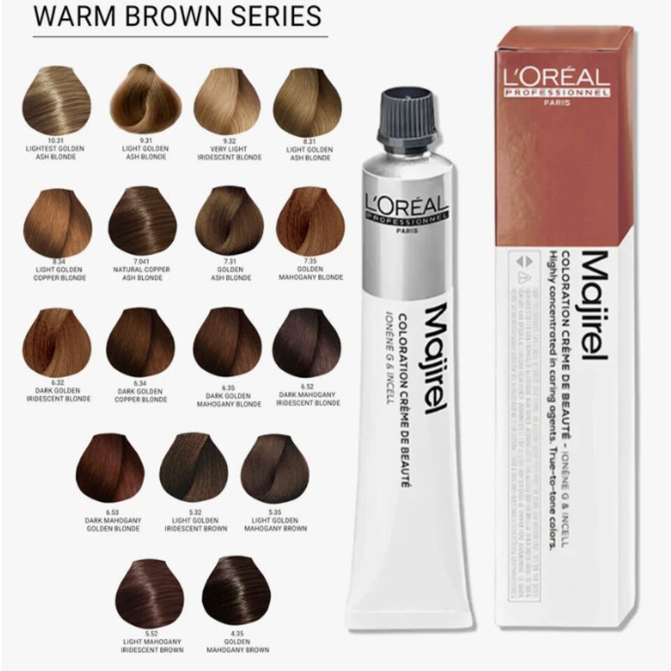 image 1 of Loreal Paris Loreal Majirel Color Warm Brown 50ml Brown