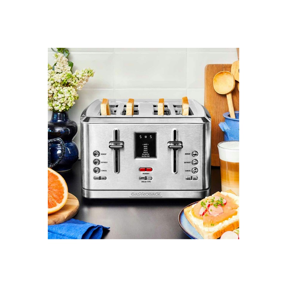image 1 of Gastroback Design Digital 4 Slot Toaster
