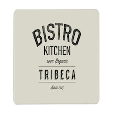 Set Of Four Bistro Placemats Cream