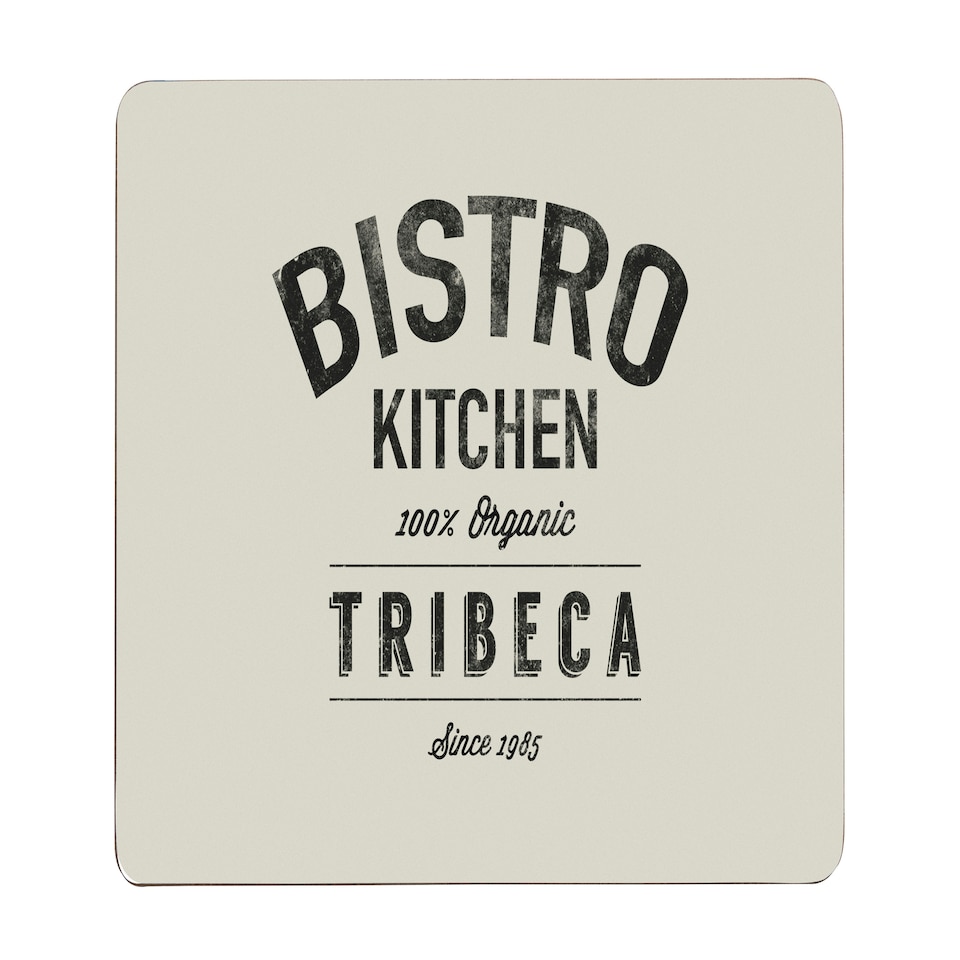 image 1 of Set Of Four Bistro Placemats Cream
