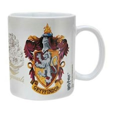 Harry Potter Gryffindor Mug - White/Burgundy/Gold - One Size