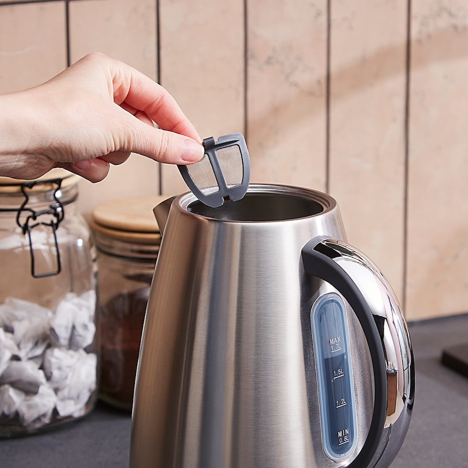 image 1 of Morphy Richards Mexborough Kettle & Toaster Bundle Grey Trim