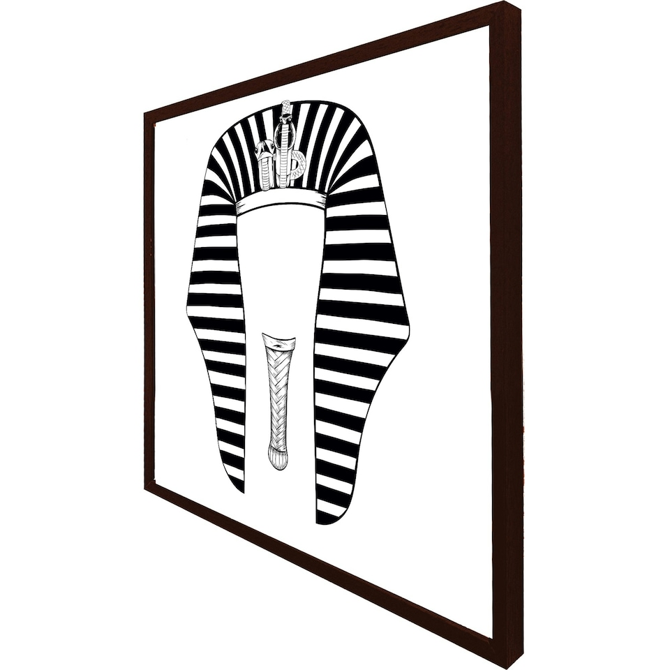 image 1 of Tutankhamun (Picture Frame) White | L
