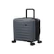 image 1 of IT Luggage Legion Asphalt Expandable Cabin Suitcase with TSA Lock Grey | Cabin Bag