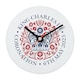 image 1 of Personalised Printed Commemorative Coronation of the King Wall Clock