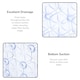 image 2 of Laguna Anti Slip Clear PVC Bath Mat 68cm x 37cm - 2 Set | Clear | Clear | 2