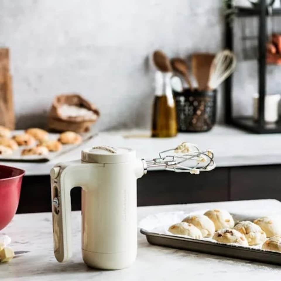 image 1 of KitchenAid Charcoal Grey Cordless Hand Mixer