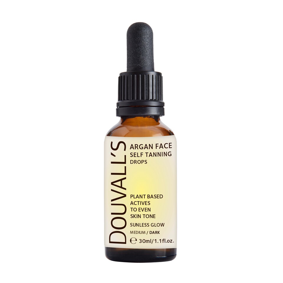image 1 of Argan Self Tanning Face Drops 30ml |Semi-permanent Self tanning drops Medium-Deep