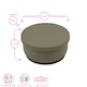 image 3 of Tiny Dining Baby Silicone Suction Bowl with Lid - Silver Sage Green