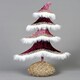 image 3 of 47cm Tree Burgundy & Gold
